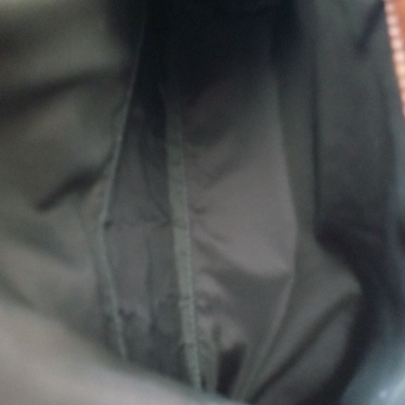 Cole Haan Croc Leather Embossed Handbag - Picture 6 of 8